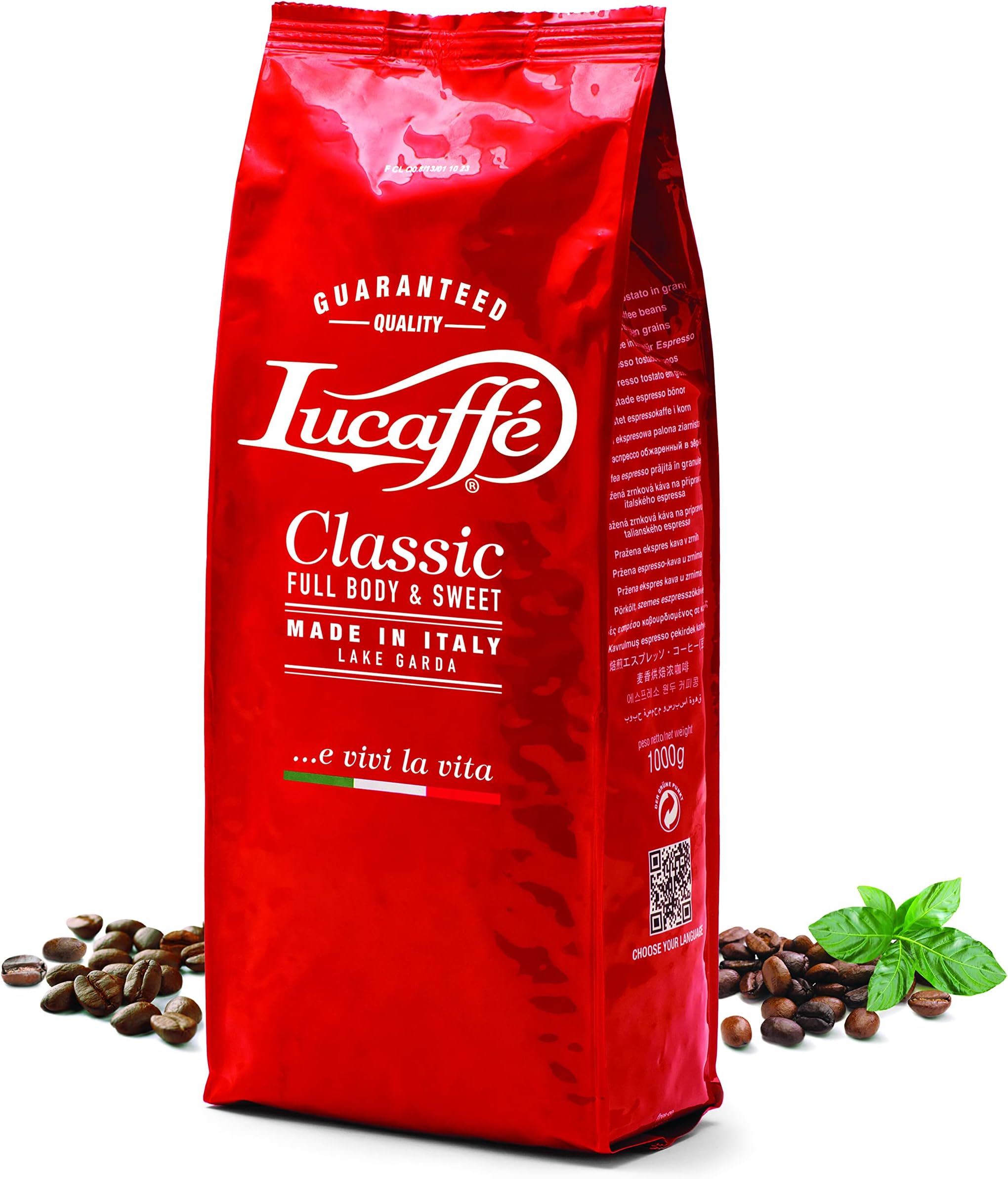 LucaffÃƒ© Lucaffe Classic Italian Espresso Coffee 35.2 Oz (2.2 Lbs)