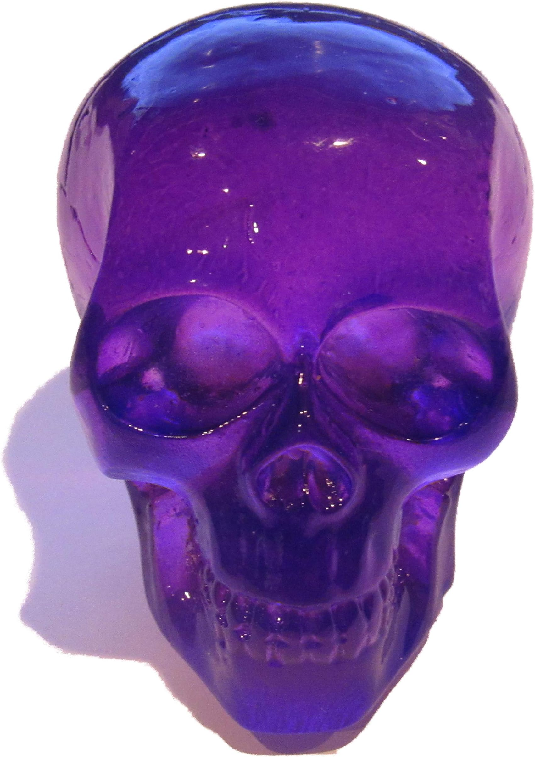 Kool Collectibles Clear Purple Skull Shifter Shift Knob Rat Rod Lever