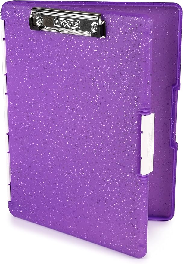 Dexas Slimcase 2 Storage Clipboard with Side Opening, 12.5 x 9.5 inches