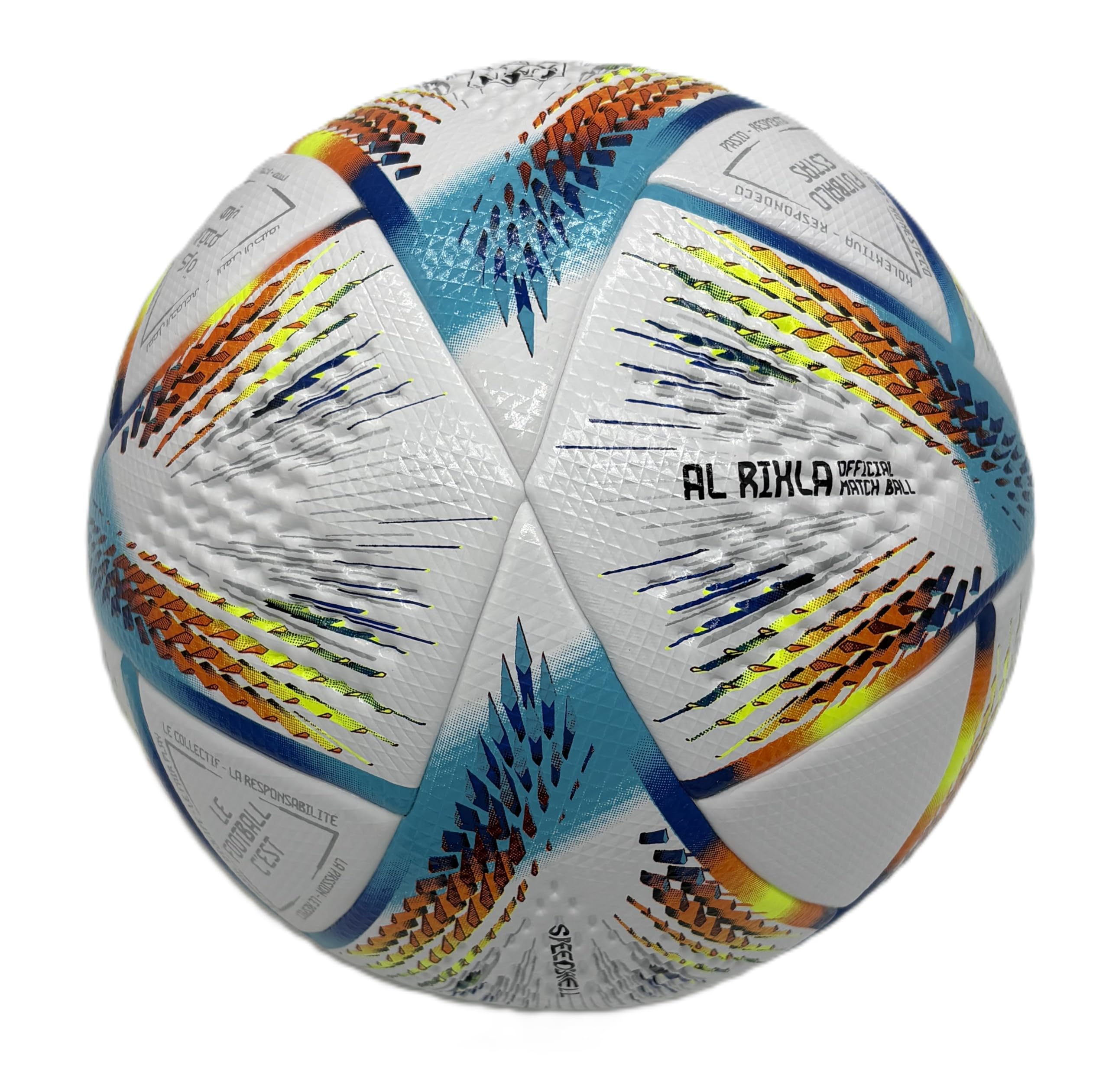 Prime Quality Wellness World Cup Quality League Football Size 5 Heat Sealed Match Ball Seamless Stitching Official Match Weight Professional Quality Leather-image-11