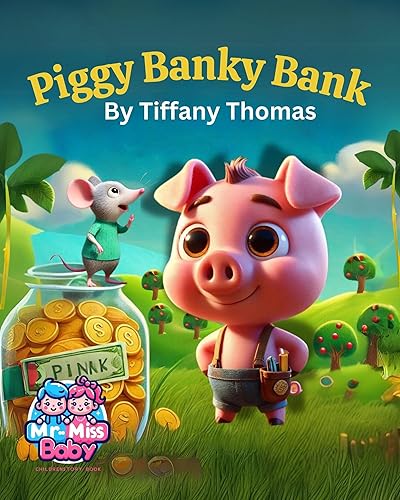 Piggy Banky Bank (Financial Literacy for Kids: Banky’s Guide to Saving, Budgeting, and Investing! Book 1)