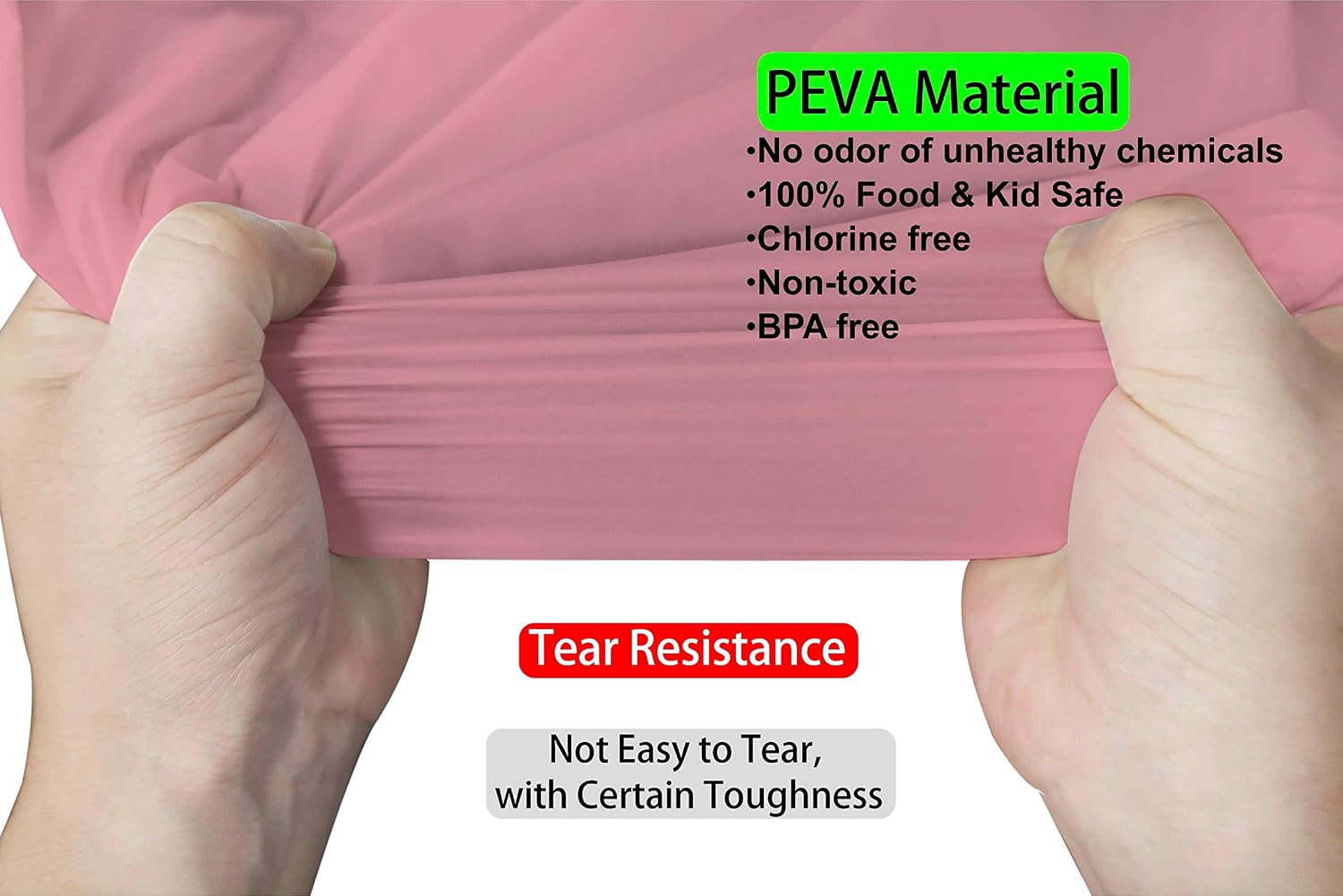 Pink Plastic Tablecloths 6 Pack Disposable Table Covers 54 x 108 Inches Shower Party Tablecovers PEVA Vinyl Table Cloths for Rectangle Tables up to 8 ft and Picnic BBQ Birthday Wedding Banquet