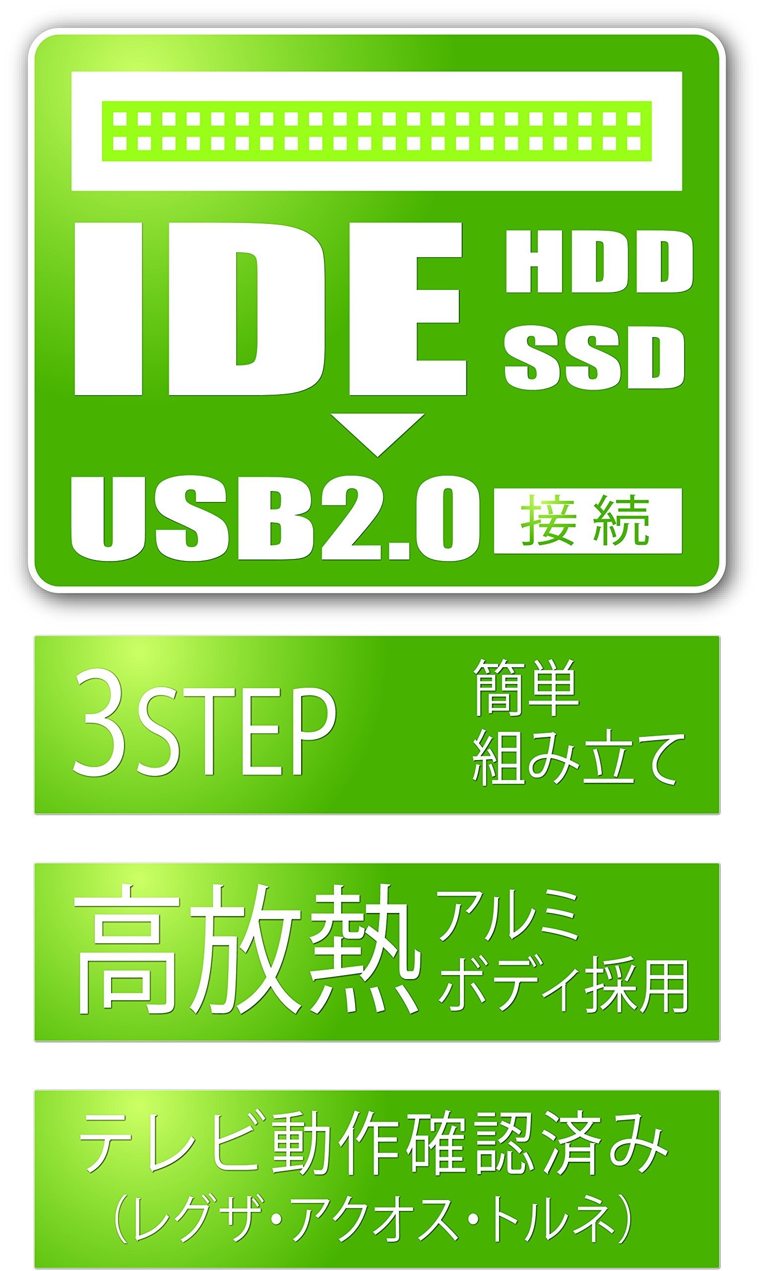 ポータブルHDD HD-D14-U2 120GB IDE接続HDD Amazon.co.jp: 玄人志向 SSD/HDDケース 2.5型対応 USB2.0接続 2.5型IDE