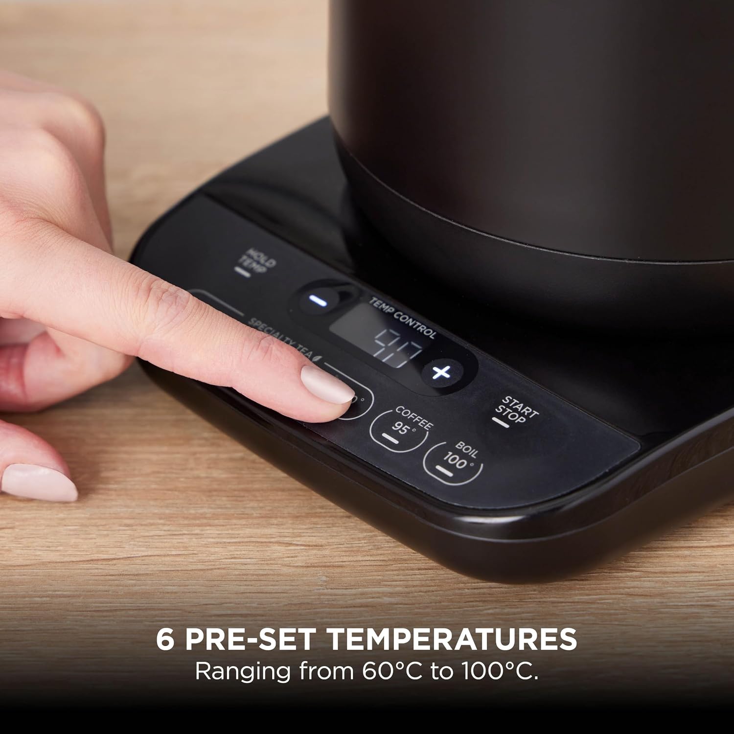 Perfect Temperature Kettle, LED Display 1.7 litres (KT200UK) thumbnail 3