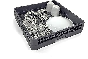 Flatware Rack for Commercial Dishwasher - Full Size Combination