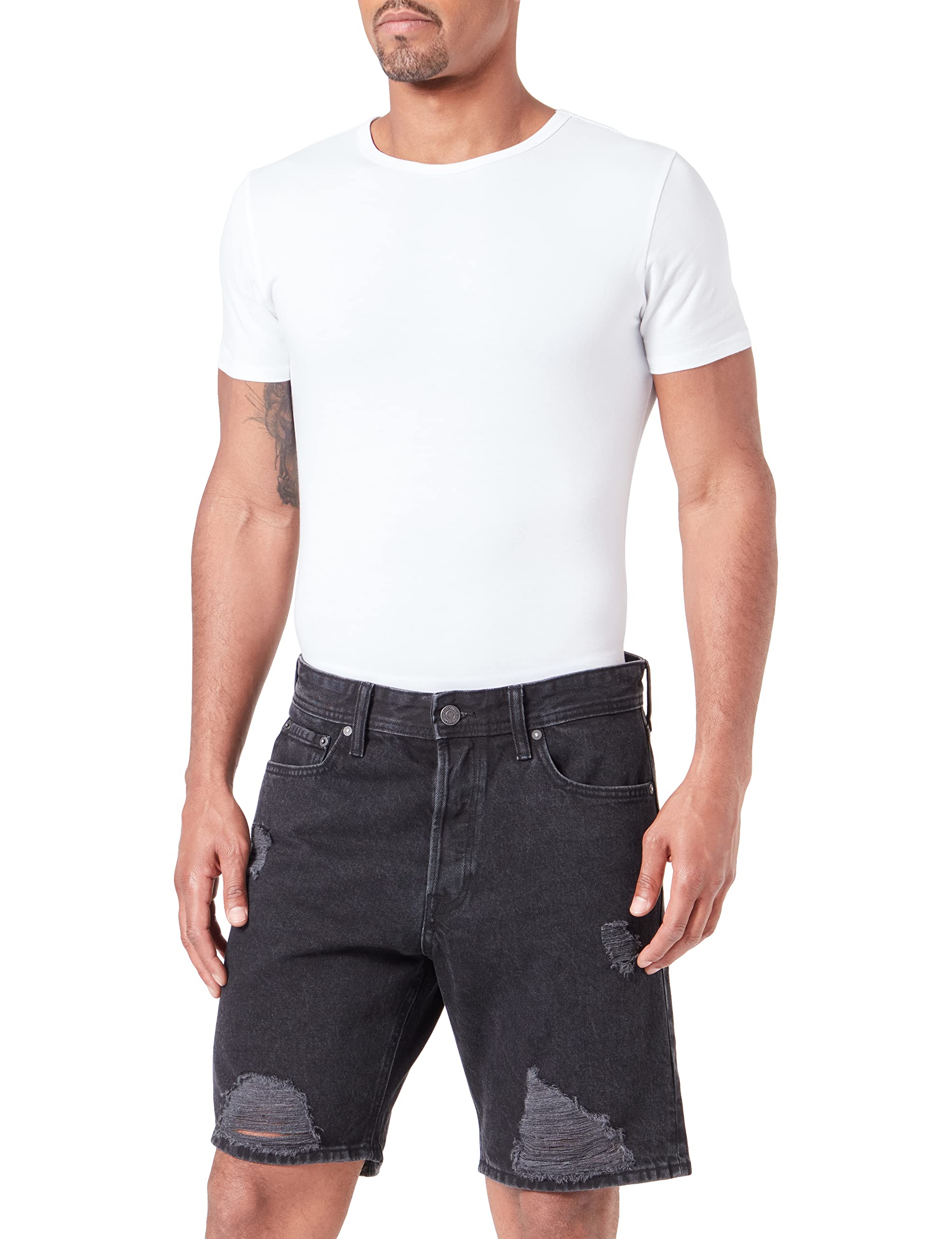 Jack & Jones Pantalones Vaqueros Cortos para Hombre