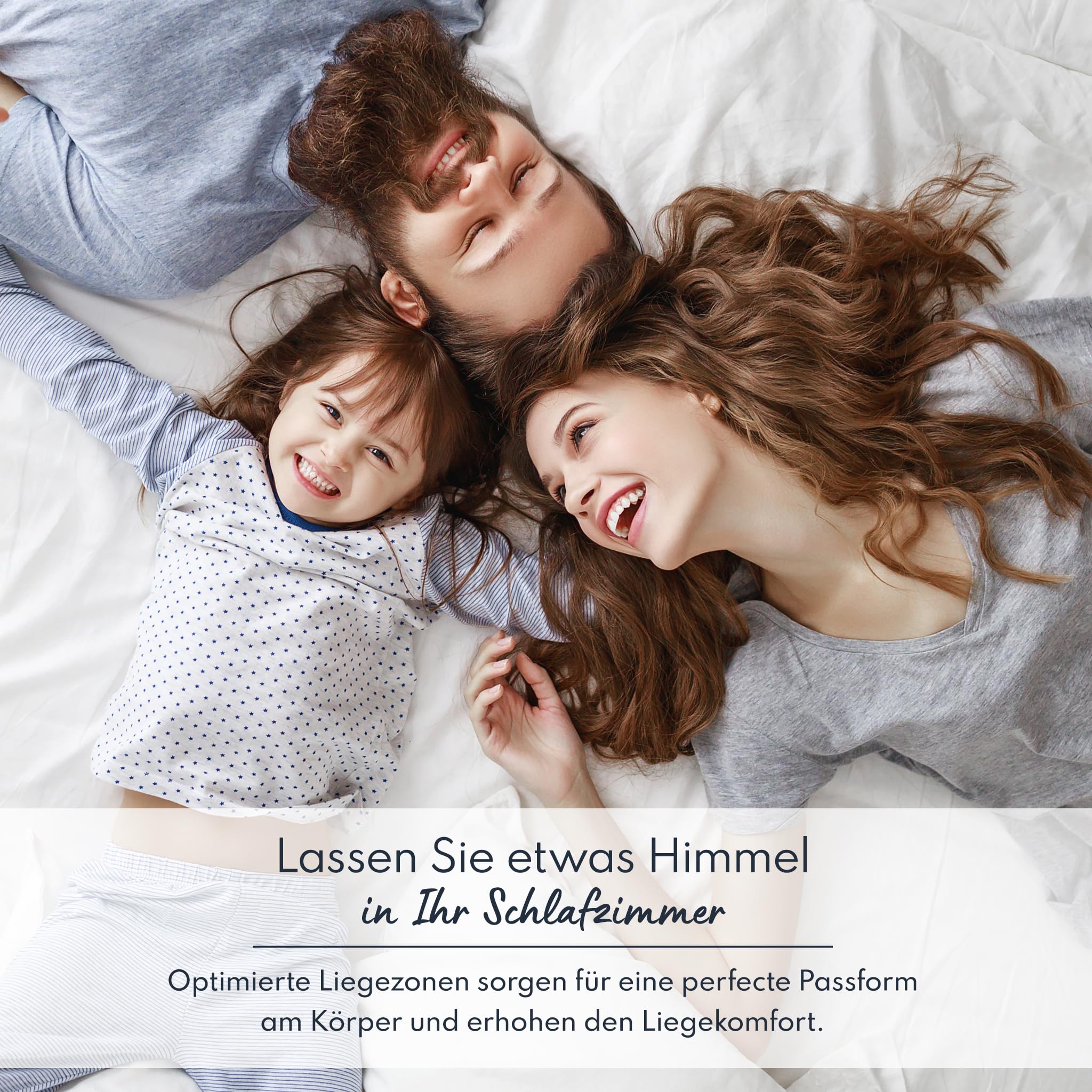 FDM Składany materac SUZI MAXI 120 x 200 cm, materac z zimnej pianki, wysokość 14 cm, stopień twardości H3, Öko-Tex, nadaje się dla alergików, poszewka Trinity, nadaje się do prania, kolor czarny