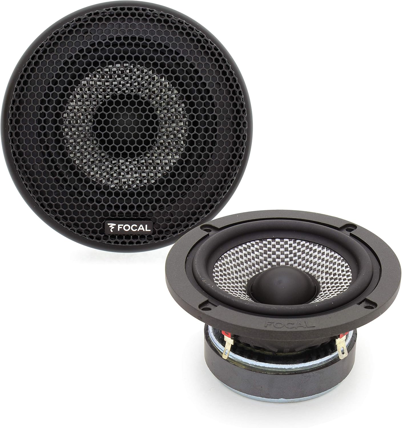 Focal 3AS 3" 40W RMS Midrange Speakers with Grills