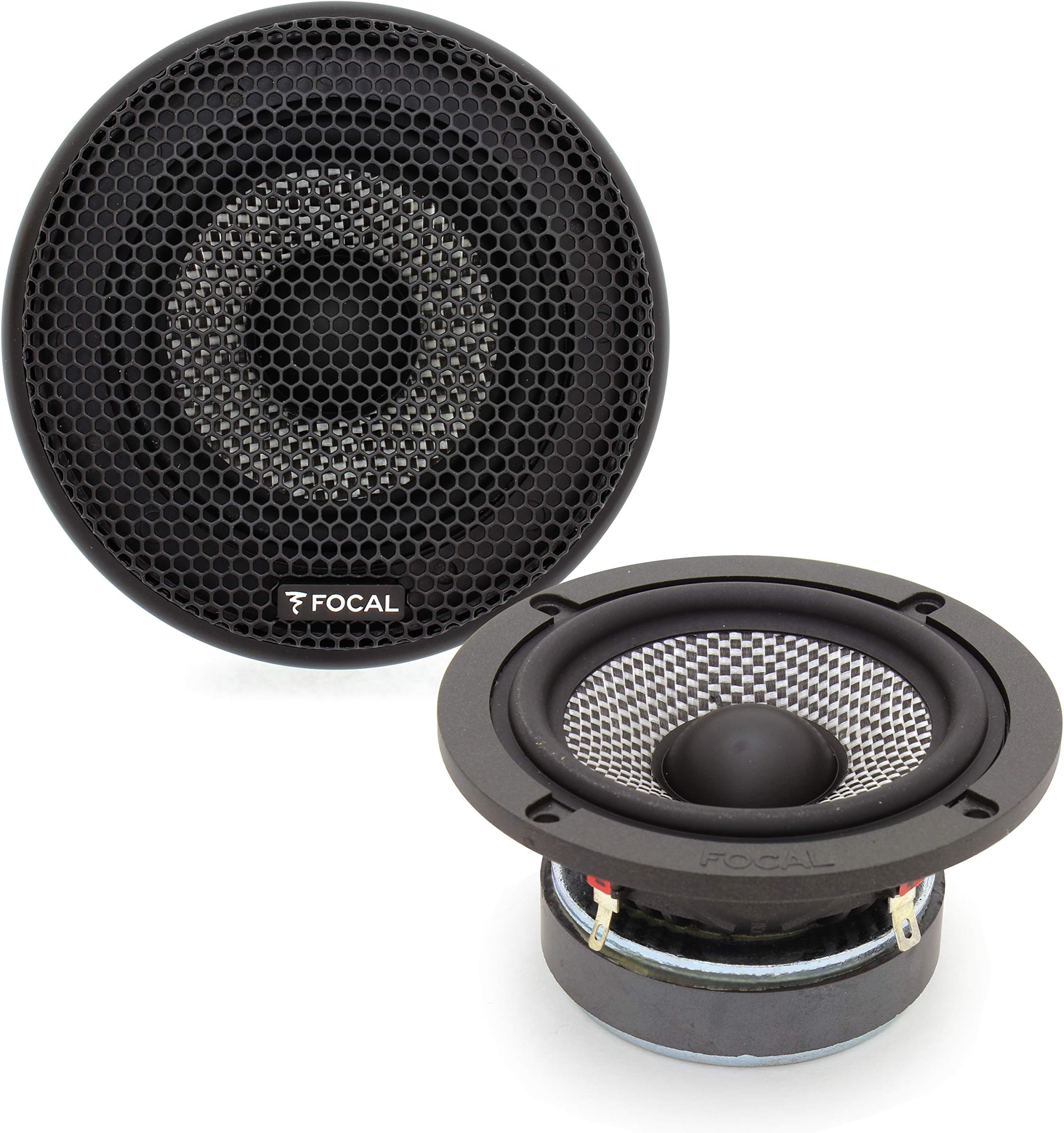 Focal 3AS 3" 40W RMS Midrange Speakers with Grills