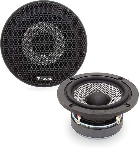Focal 3AS 3" 40W RMS Altavoces de rango medio con parrillas