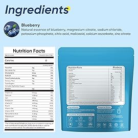 VitalHarvest 36 Sticks Electrolytes Powder Packets Sugar Free Hydration Packets Electrolyte Liquid Daily IV Drink Mix with White Peach, Low Sodium, 0 Calorie
