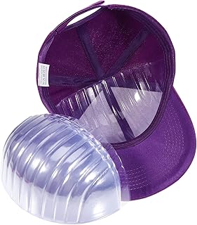 Kichvoe プラスチック製キャップインサート 25個セット 帽子内側サポート 変形防止 野球帽用収納ラック 家庭 チーム向け帽子保持用品