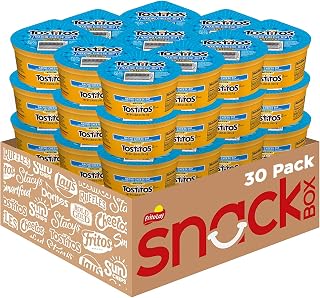 Tostitos Queso To Go Nacho Cheese Dip, Medium Heat, 3.625 oz Individual Cups (30 Pack) - Portable Snack Perfection