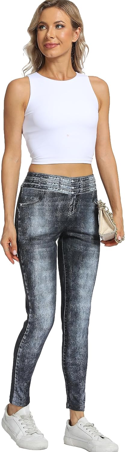 Kcutteyg Yoga Pants for Women with Pockets High Waisted Leggings Workout Sports Running Athletic Pants - Image 6