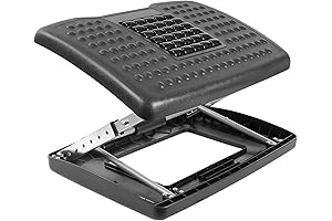 Mount-It! Adjustable Footrest: Enhanced Under-Desk Comfort for Your Feet