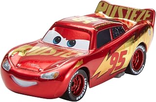 Mattel Disney Cars DXV45 Die-Cast Rust-Eze Racing Center Lightning Mcqueen