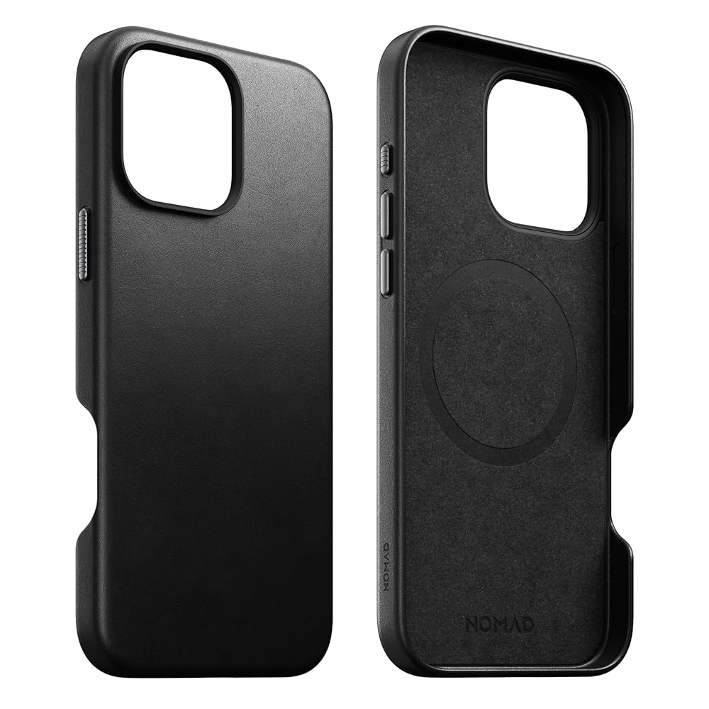 iPhoneアクセサリー NOMAD TRADITIONAL CASE iPhone 16Pro BLK Nomad Traditional Leather Case iPhone 16 Pro Max Black