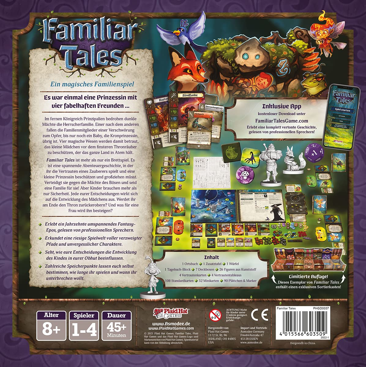 Plaid Hat Games, Mouse Hour, Family Game, Board Game, 1-4 Players, Ages 10, 60-120 Minutes, German : West, Sawyer