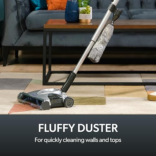 Miniatura 8 de Gtech SW02 - Barredora inalámbrica de litio para alfombras y pisos de madera dura, aspiradora ajustable inalámbrica, hasta 60 minutos de tiempo de