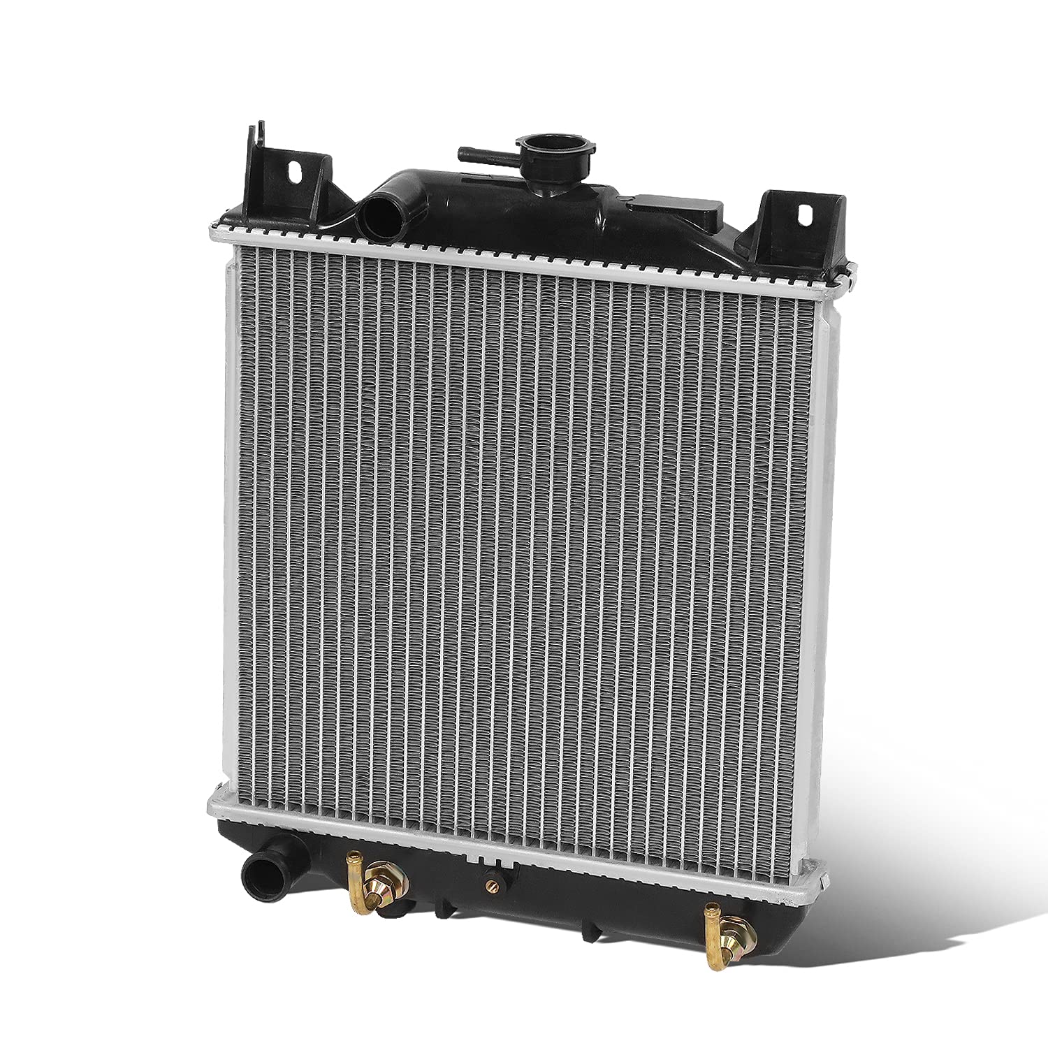 Radiator Compatible with 89-94 Chevy Geo Metro Sprint Suzuki Swift, DPI 1444 Factory Style 1-Row Cooling Radiator, Aluminum Core