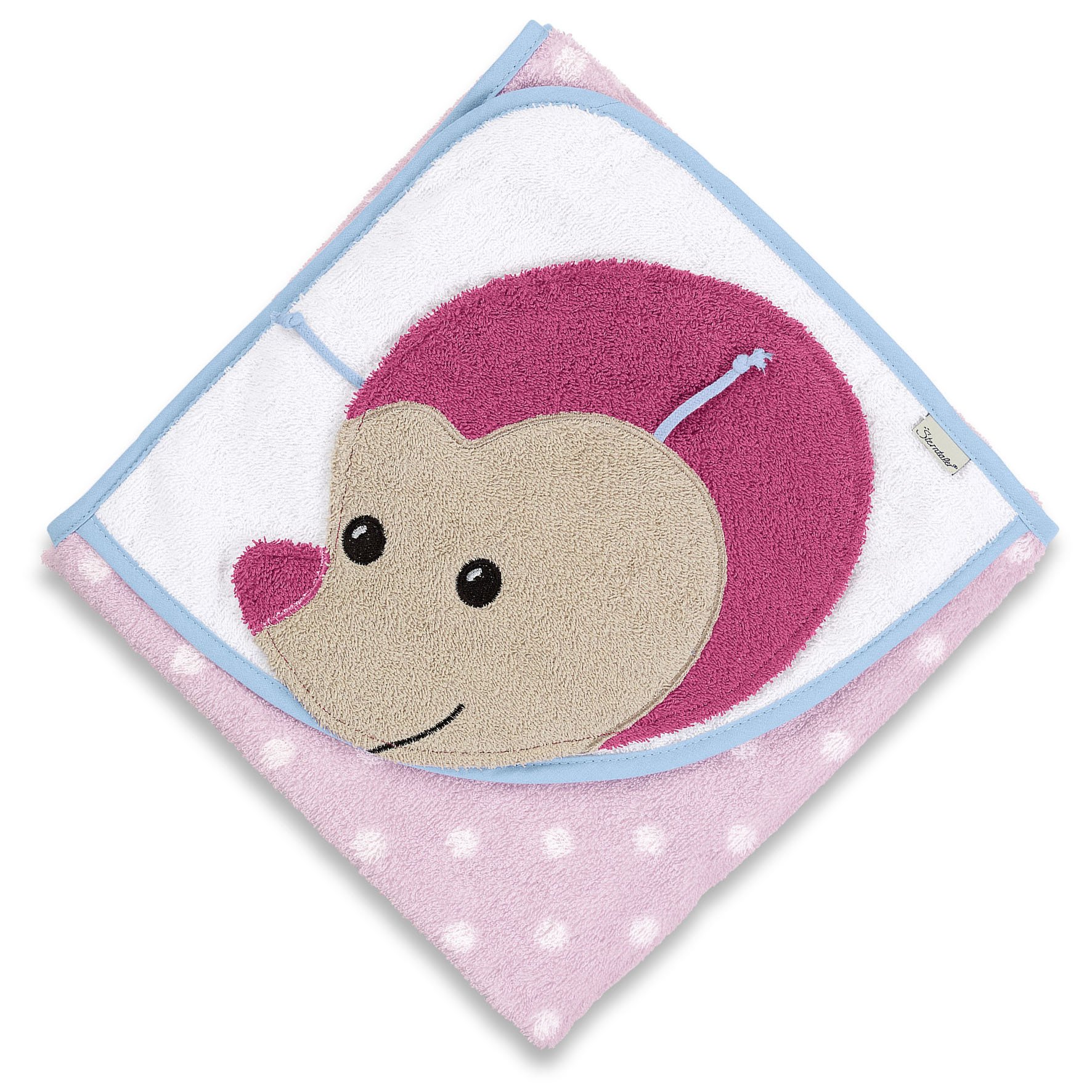 Sterntaler Motiv-Badetuch Katharina mit Kapuze, Alter: ab 0 Monate, 80 x 80 cm, Mehrfarbig