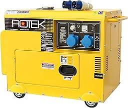 Rotek Diesel Stromerzeuger GD4SS-1A-6000-5EBZ (5,5 kVA / 230V 50Hz 1-phasig)