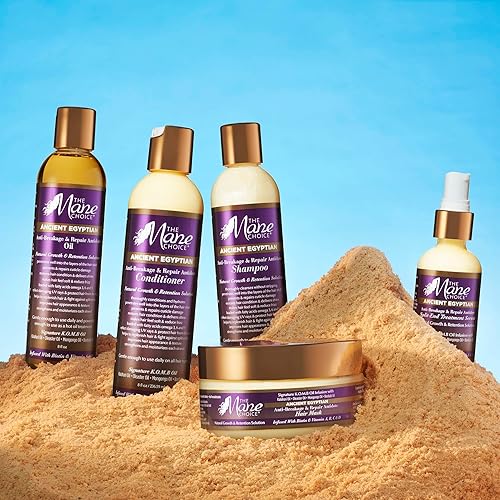 Miniatura 4 de The Mane Choice Antidoto antirotura y reparación antirotura del antiguo Egipto para cabello enrollado, ondulado y rizado, 8 onzas