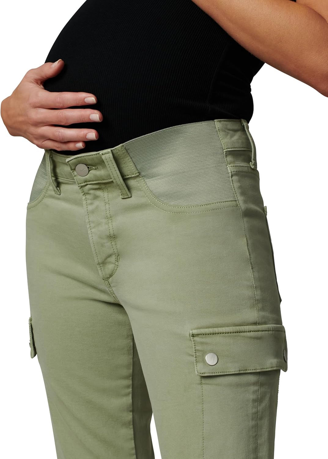 Joe's Jeans Women's The Frankie Cargo Bootcut Mid-Rise Maternity Jean