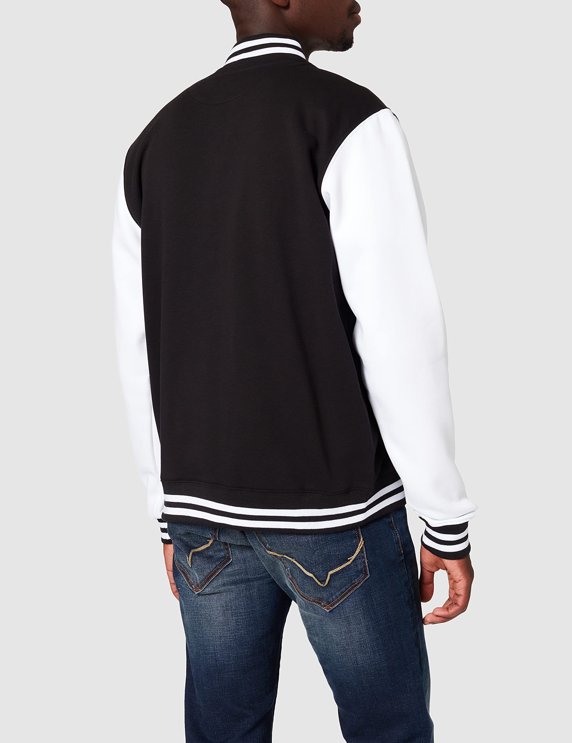 Build Your Brand Sweat College Jacket Jacke Homme