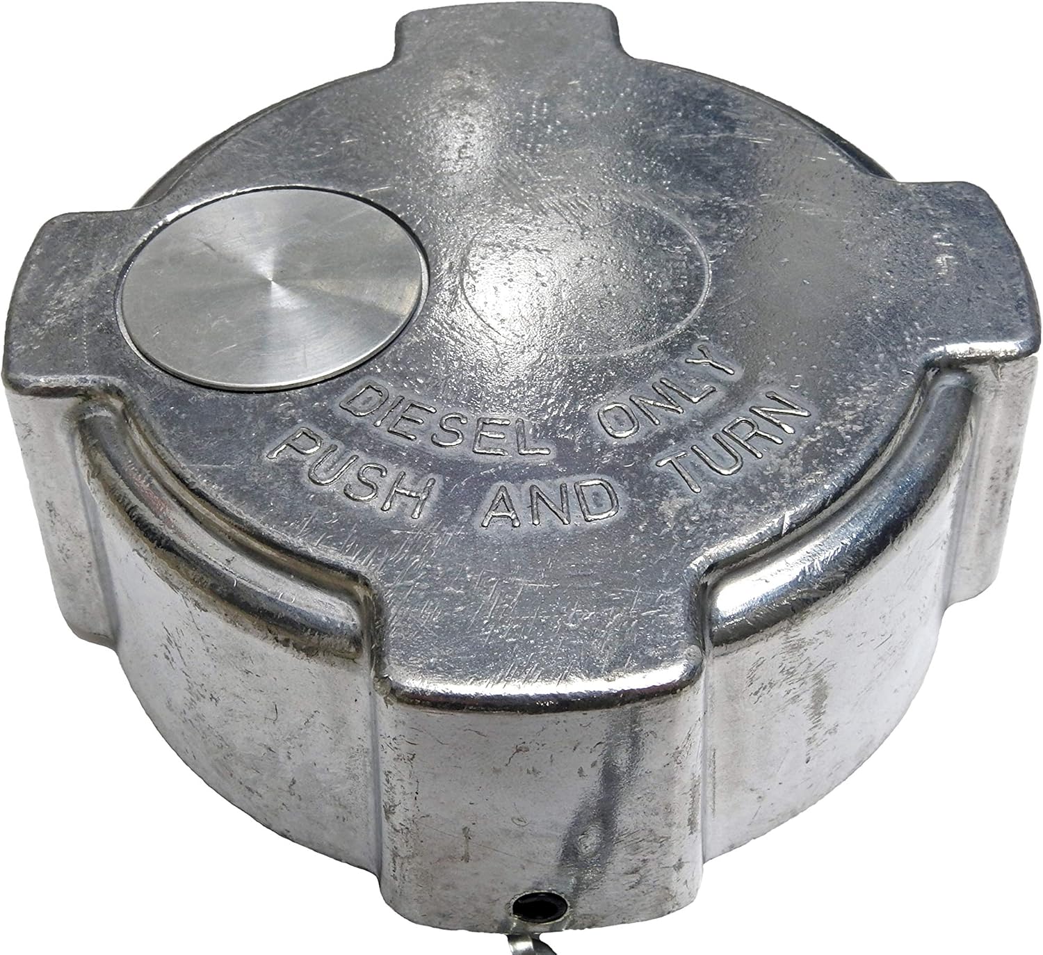 1/4 Turn Aluminum Diesel Fuel Cap for Freightliner Trucks