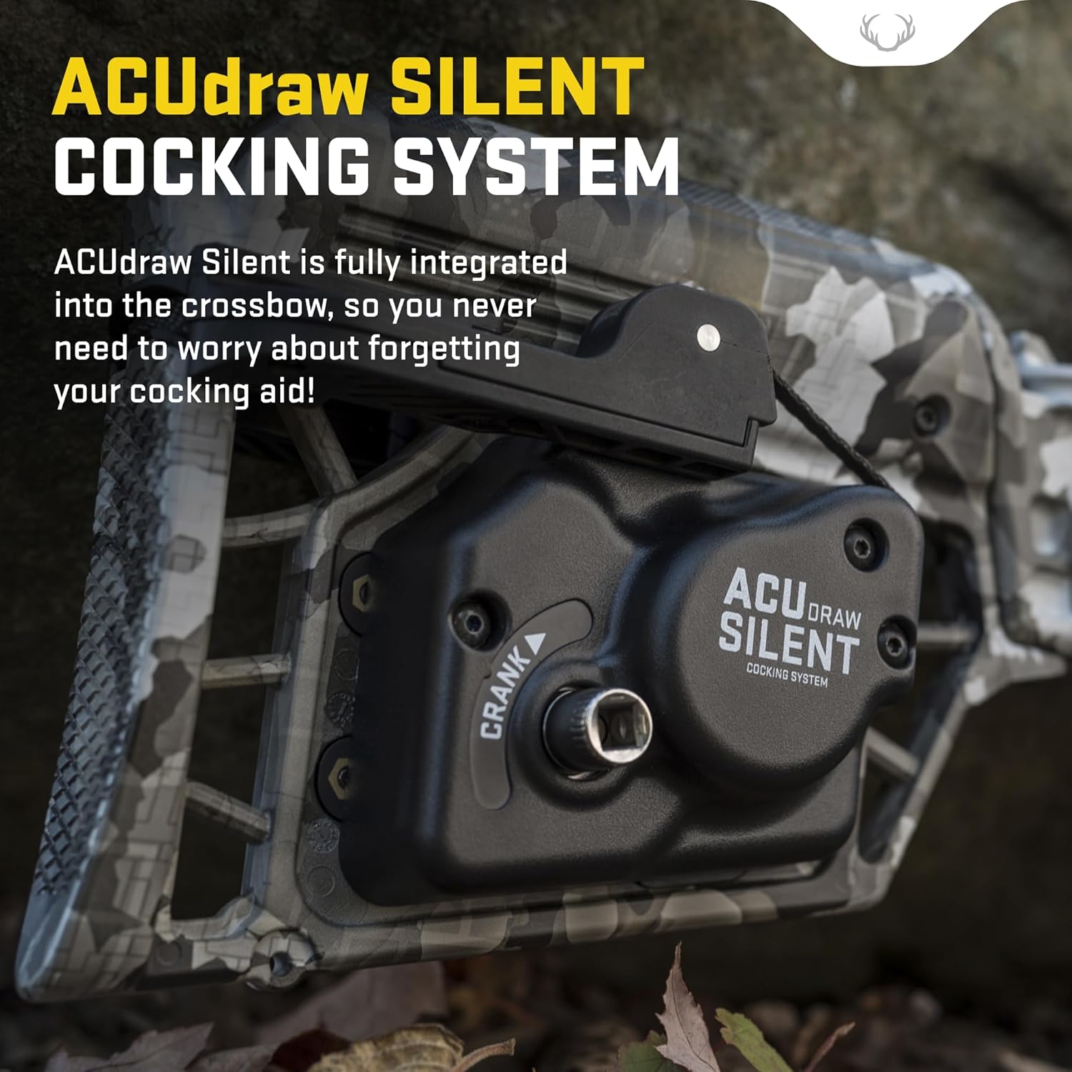 TenPoint ACUdraw Silent - Built-in Cocking Device - Reduces Draw Weight to 5 lbs.