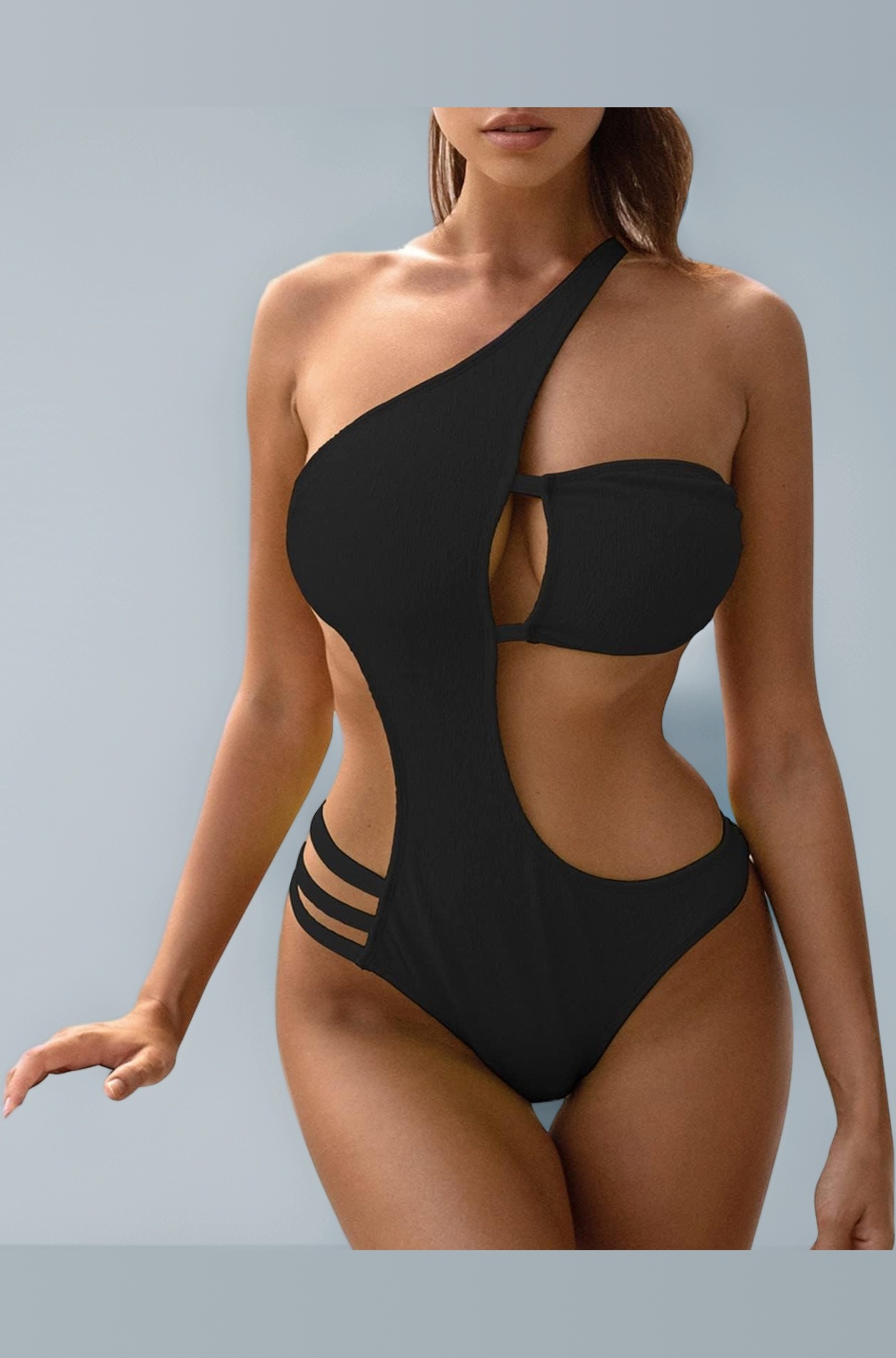 SoShHub Women Babydoll Nightwear Lingerie, Swimwear Beachwear Sheer Honeymoon Lingerie with Bodysuit Set Chrismas Bikini New Hot Babydoll Valentine, Free Size