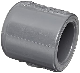 Spears 847 Series PVC Pipe Fitting, Cap, Schedule 80, 1/4" Socket