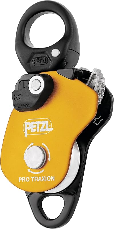 PRO Traxion, polea de captura de progreso con giro, amarillo