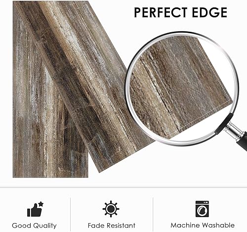 Miniatura 10 de Emvency Camino de mesa estilo granja, pintura de arte abstracto, azul mezclilla, caminos de mesa para cocina, mesa de café, cenas familiares,