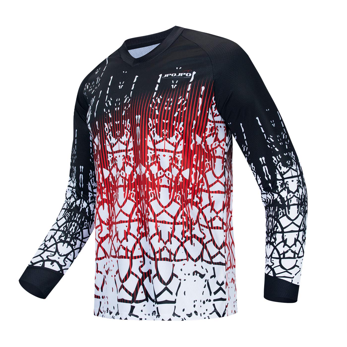 Hotlion Cycling Jersey Men Long Sleeve MTB Motocross Shirt Off-Road Racewear