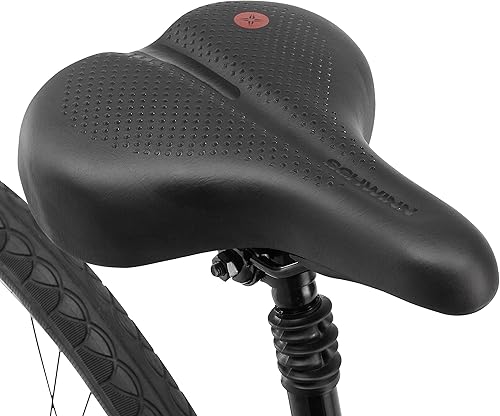 Vista 26 de Schwinn Bicicleta híbrida Network 1, 700c Bicicleta para hombre y mujer, Bicicleta híbrida de 21 velocidades, Marco de aluminio, Horquilla