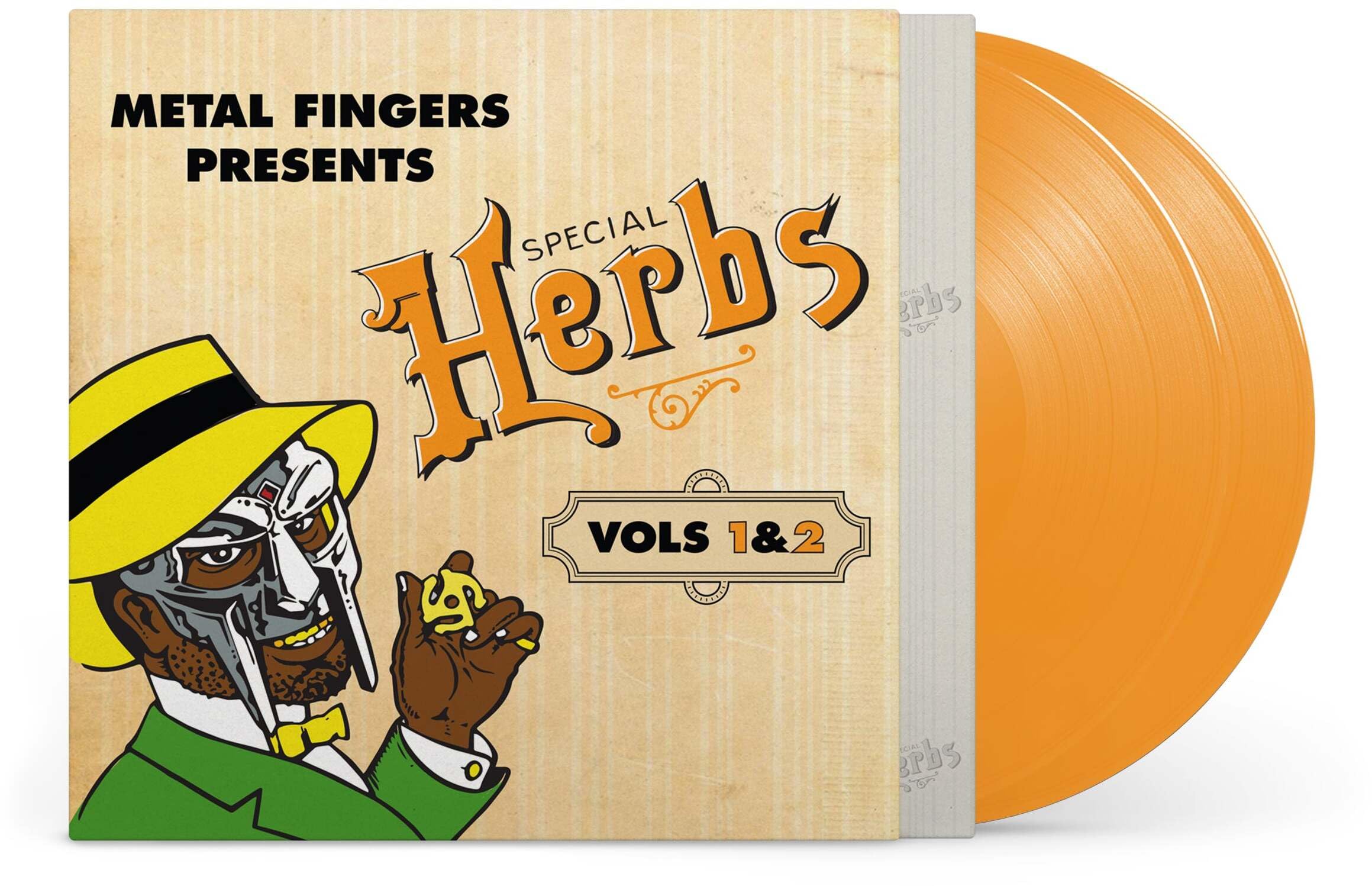 Metal Fingers Presents: Special Herbs Vol. 1 & 2 - Orange (Vinyl
