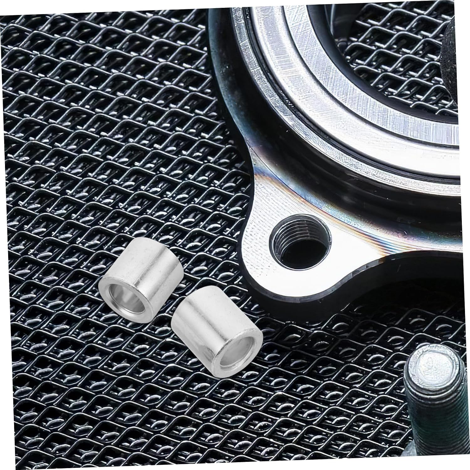 MAGICLULU 2Pcs Off Road Motorcycle Wheel Hub Bushings for Atv Go Kart and Scooter Easy Installation Enhanced Efficiency Durable Metal Construction
