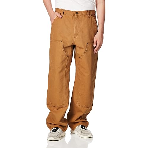 Carhartt Men's Loose Fit Washed Duck Double-Front Utility Work Pant