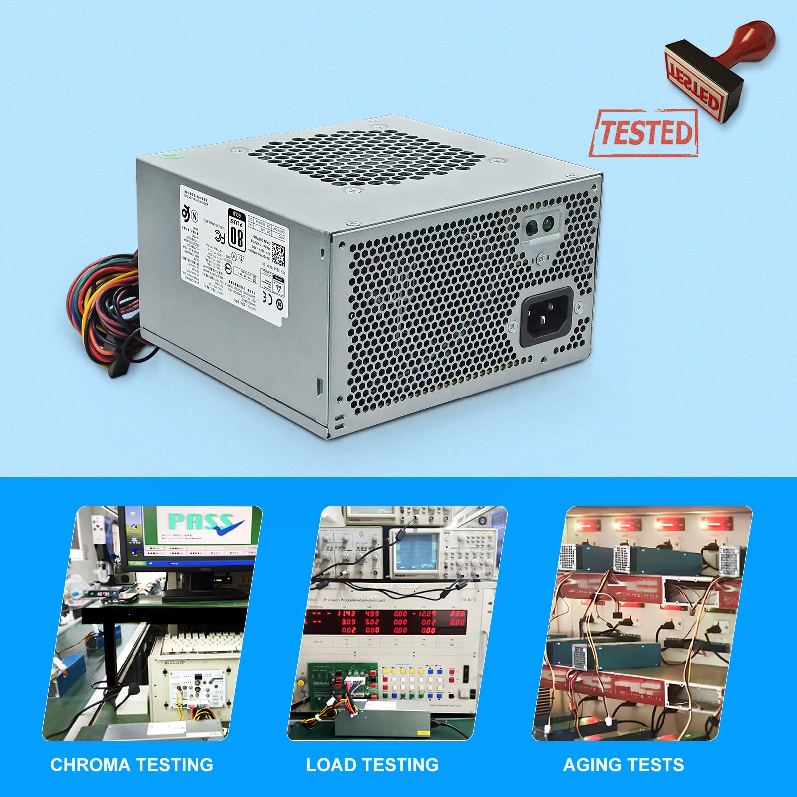 650w Psu D460EGM-00 460W Power Supply Replacement For Dell Precision ...