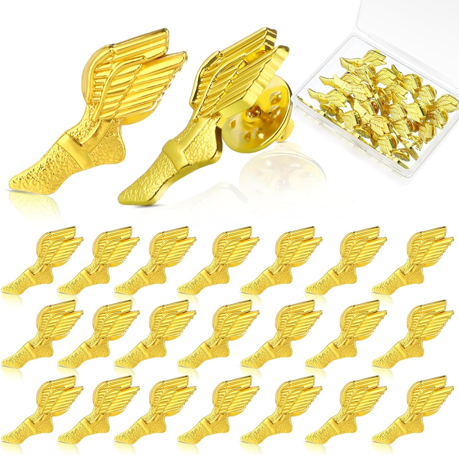 Tondiamo シェニールピン ギフト スポーツ賞 ゴールド ラペルピン 学生チーム用 制服ジャケット バックパック 帽子デコレー