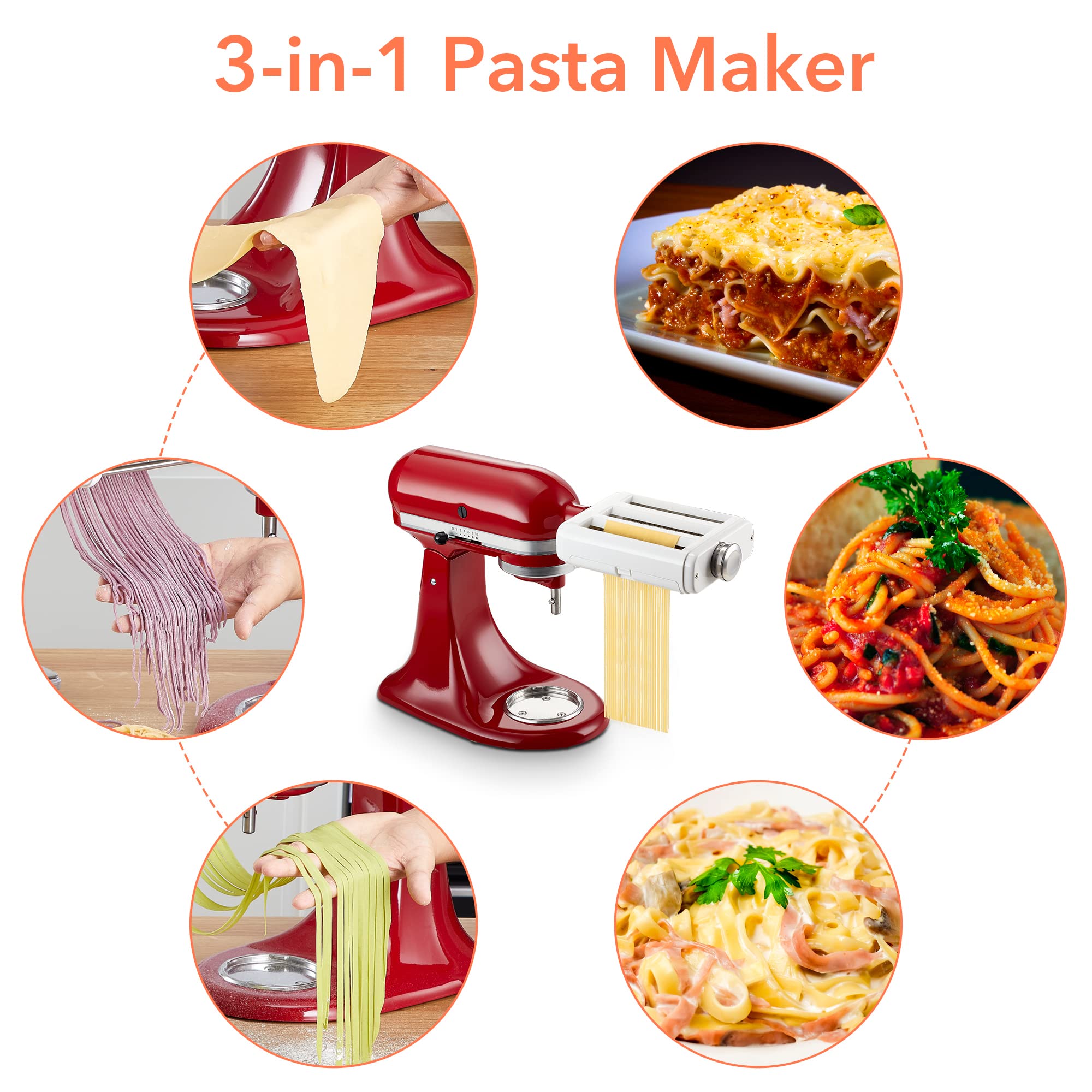 Robot De Cocina KitchenAid Juego De Mu00e1quina De Pasta En