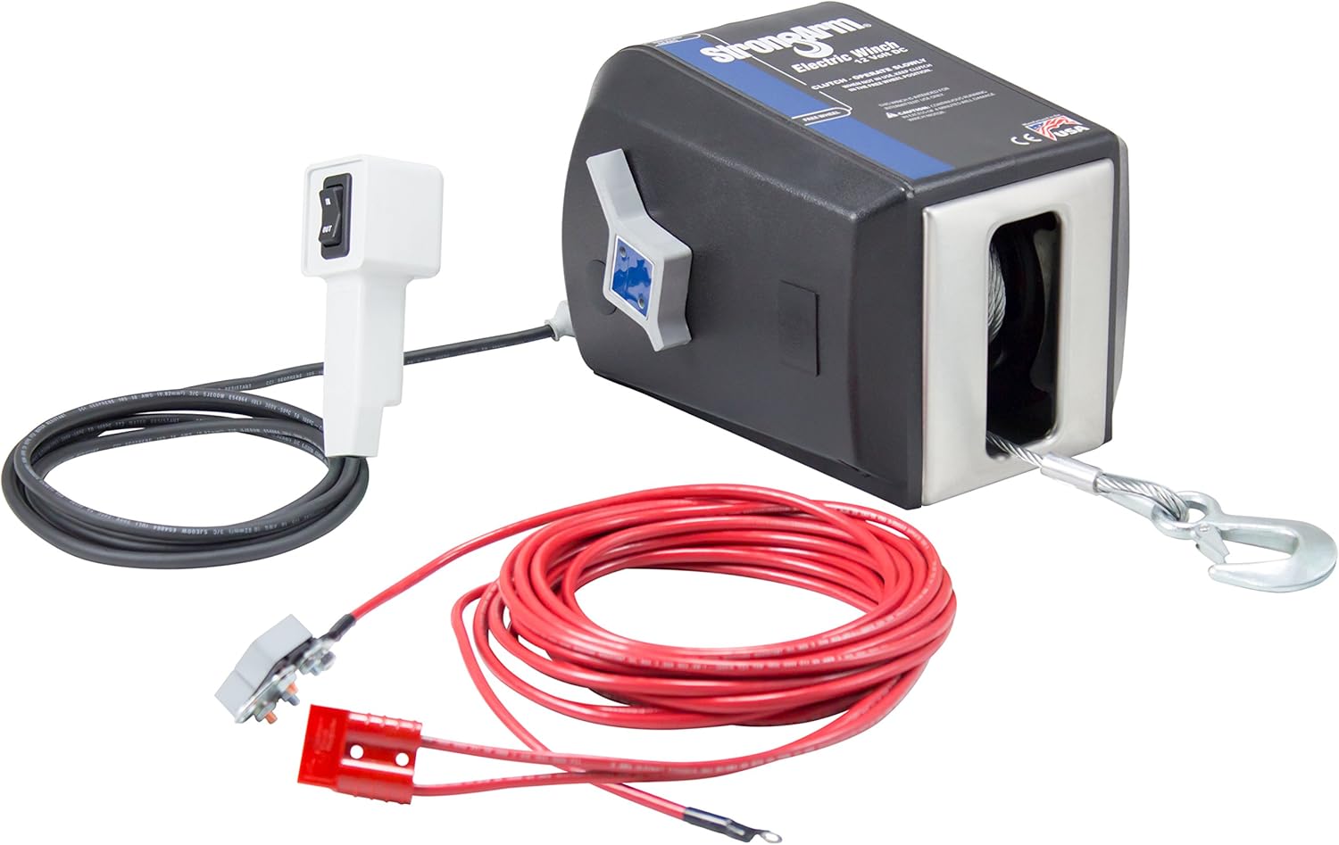 GOLDENROD DuttonLainson SA9015 12 Volt Electric Winch with