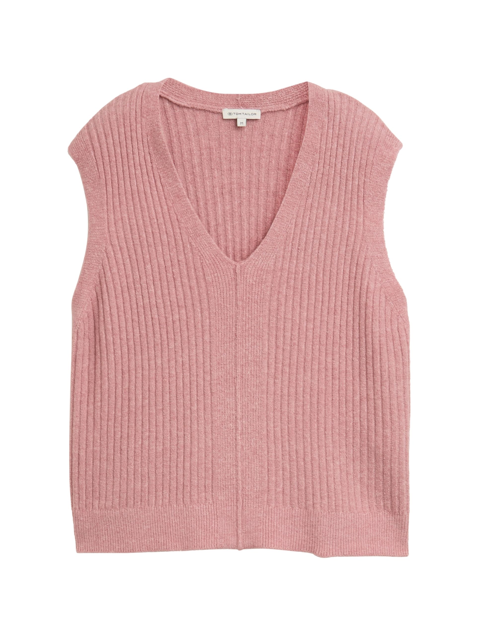 Tom Tailor Damen 1047693 RIPP Pullunder mit V-Ausschnitt (1er Pack)