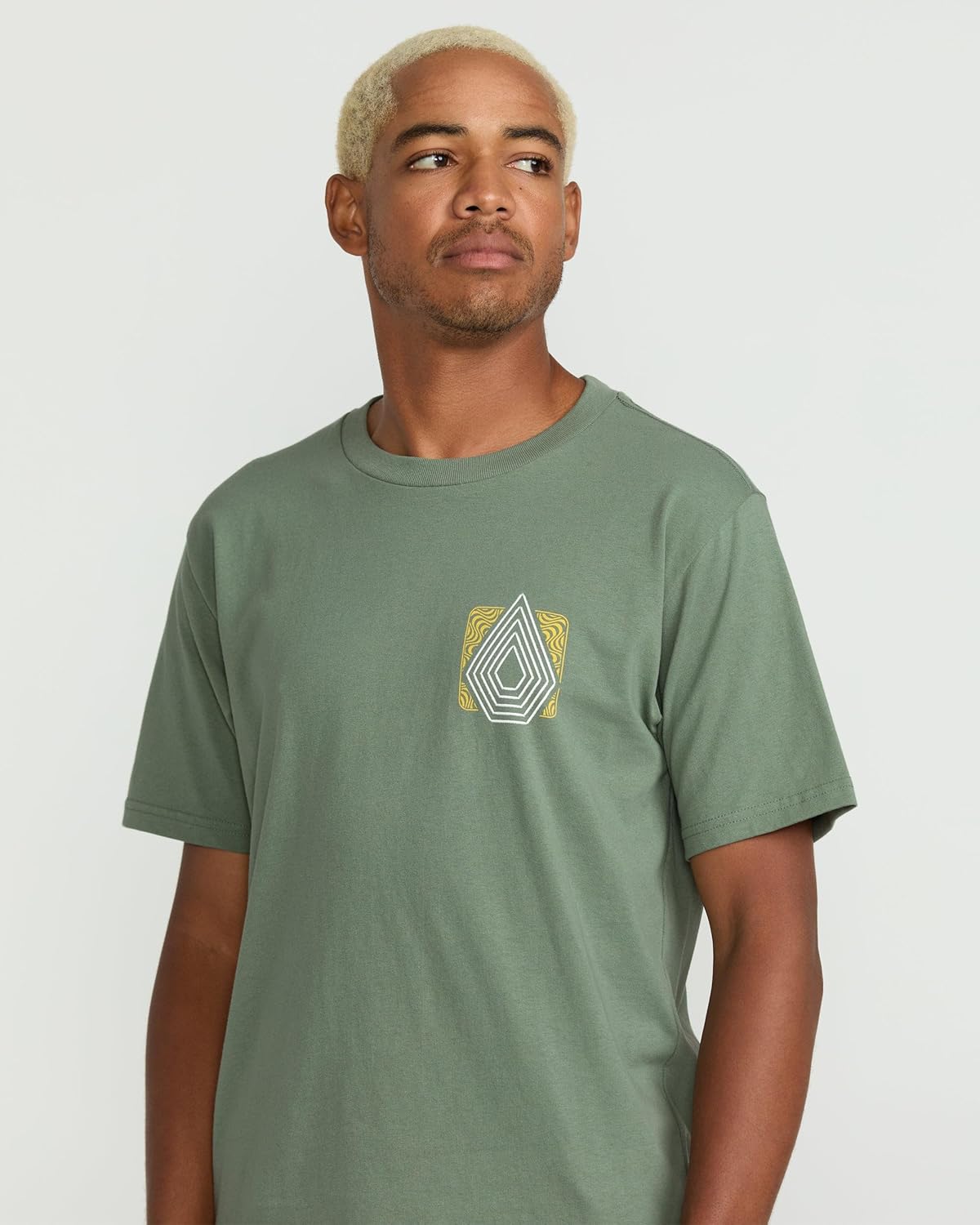 Volcom Plated T-Shirt - Light Olive