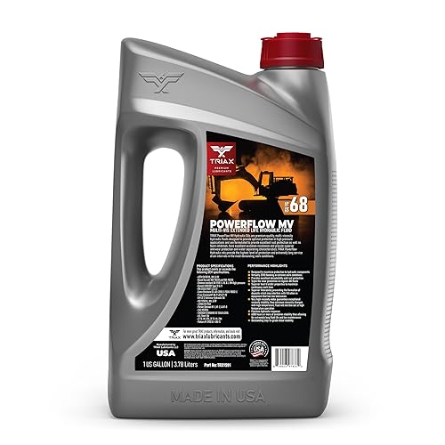 Miniatura 2 de TRIAX Aceite hidráulico Powerflow MV 68 Premium HLP, 6000 horas de vida útil, doble antioxidante, verdadero para todas las estaciones, punto de