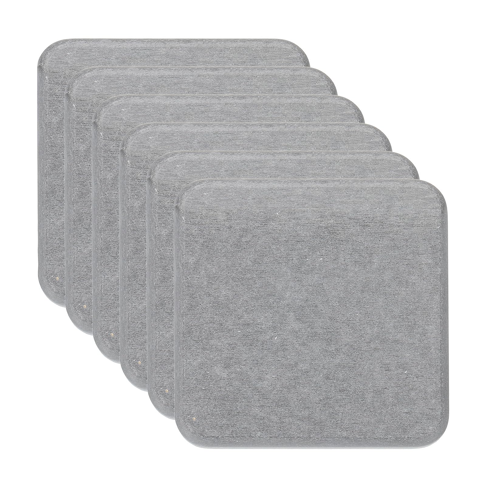 PATIKIL Square Diatomite Drink Coasters 4inch