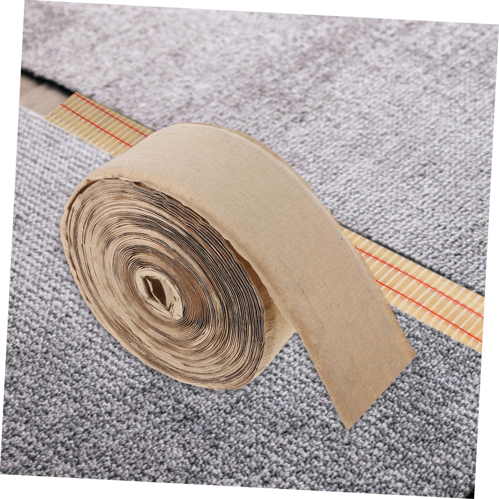 DOITOOL Cinta Adhesiva para Unir Alfombras, Agarre para Alfombras, Tira Térmica de Fibra de Vidrio Adhesivo Activado por Calor para Instalación de Costuras