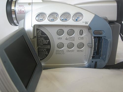 Miniatura 4 de Canon ZR45MC MiniDV Videocámara Digital con el modo de 2.5" LCD, Digital Still & MMC ranura para tarjeta (suspendido por Fabricante)